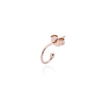 Einzelner Ohrring Burato Dame Linee ed Archi in Rosègold CD808 - CD808